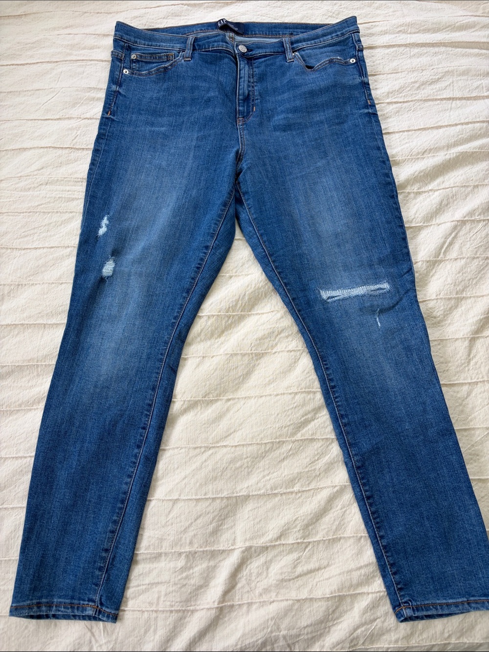 GAP High Rise Jeans - Blue Denim